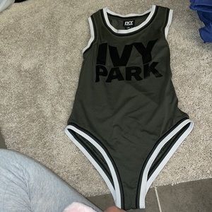 Olive 🫒 green Ivy Park bodysuit